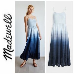 Madewell Gradient Blue Maxi Dress